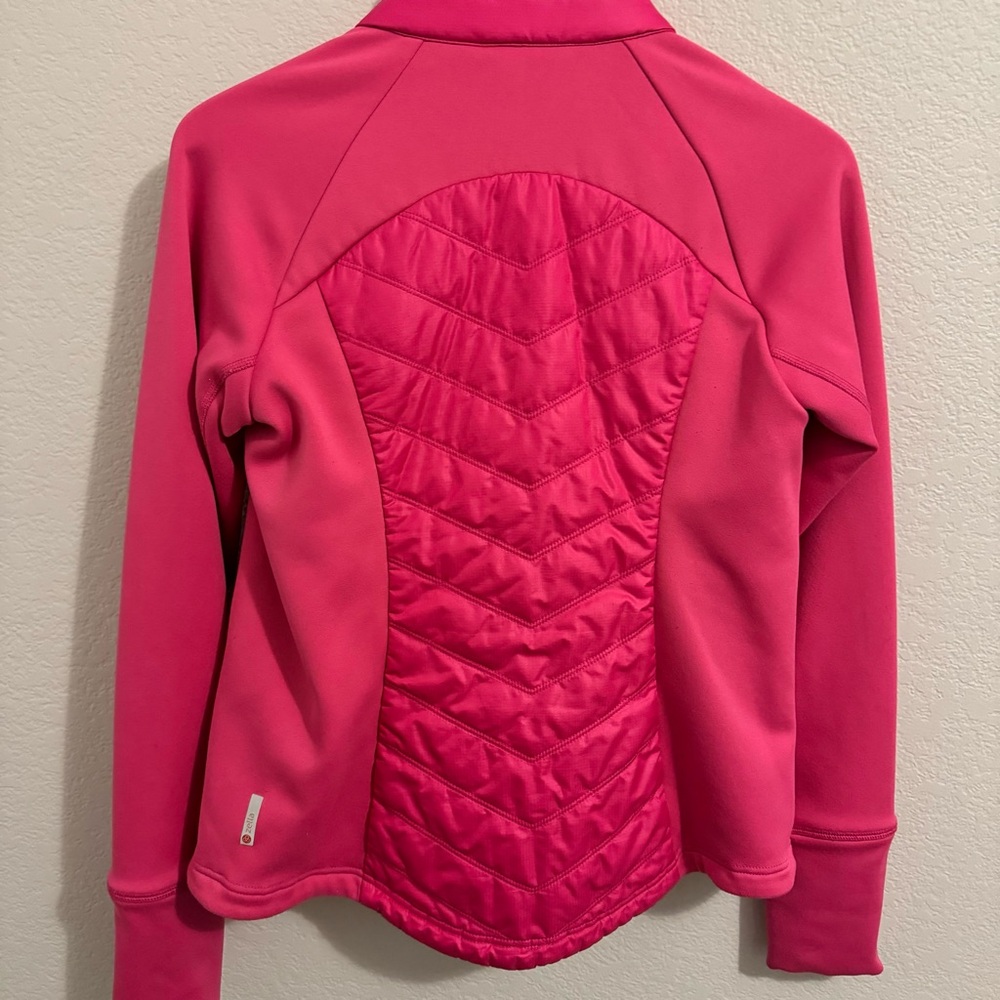 Zella Pink Light Athletic Insulated Zip Up Jacket. Size Women’s Small. - Picture 13 of 17